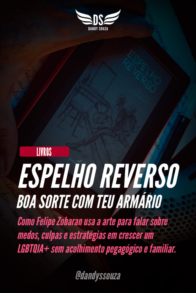 Imagem do livro no kindle, em formato de Pin (post para o Pinterest) | Dandy Souza